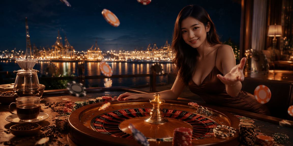 Người dùng tại Vũng Tàu kiểm tra giao dịch tài chính trên điện thoại bên ly cà phê